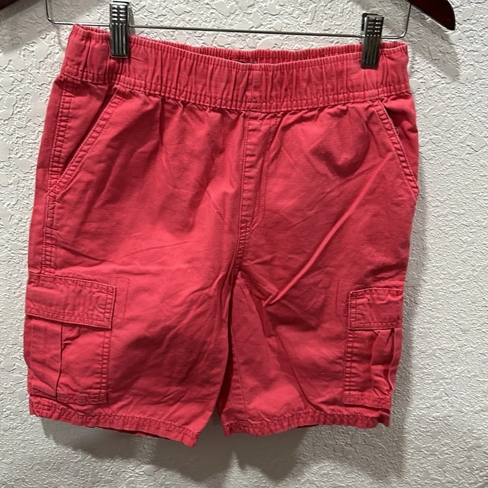 The children’s place red boys shorts elastic waist size 12 GUC